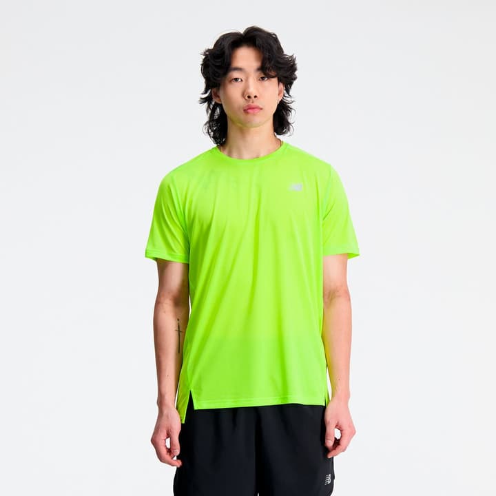 New Balance Accelerate Short Sleeve Kurzarmshirt neongelb von New Balance