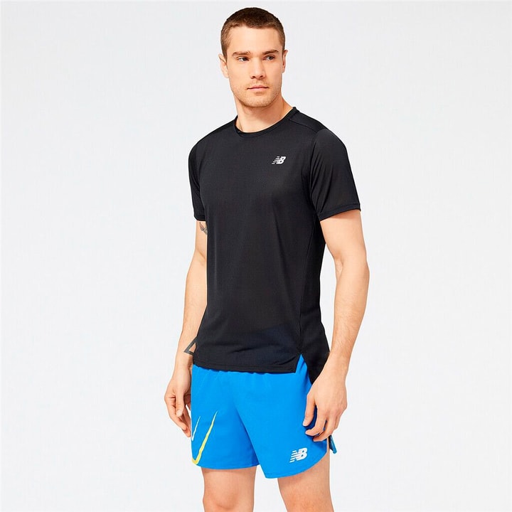 New Balance Accelerate Short Sleeve Kurzarmshirt schwarz von New Balance