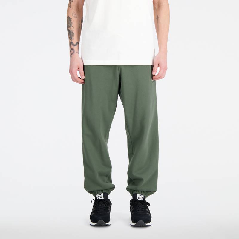 New Balance Athletics Remastered Sweatpant Athletic Fit Herren, grün, Grösse: S von New Balance