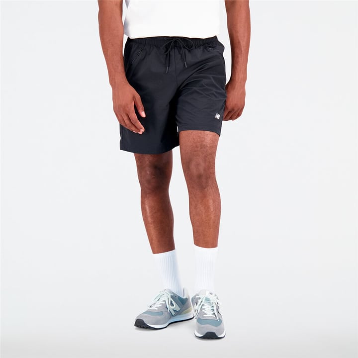 New Balance Athletics Remastered Woven Short Shorts schwarz von New Balance