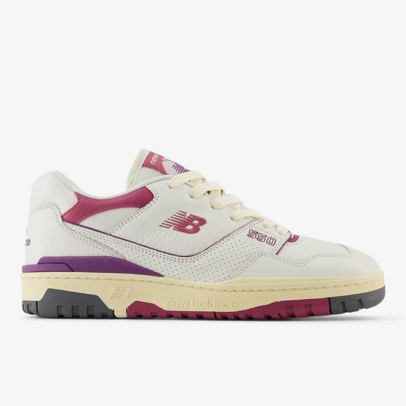 New Balance U 550 Retro Tennis Freizeitschuhe Unisex, weiss, Grösse: 36 von New Balance