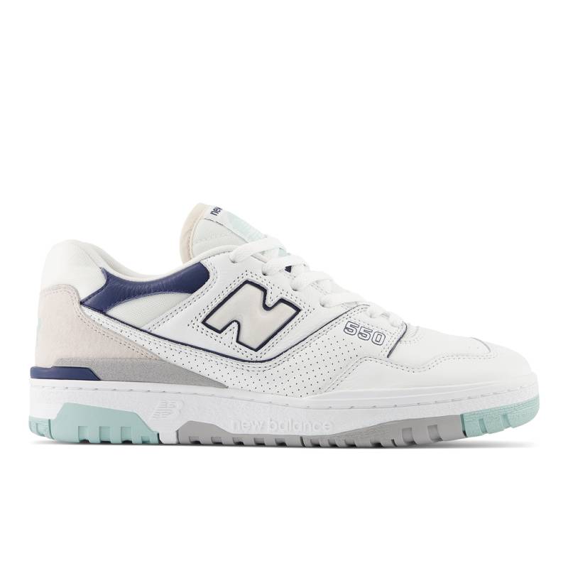 New Balance BB550WCA Unisex Freizeitschuhe, Weiss von New Balance