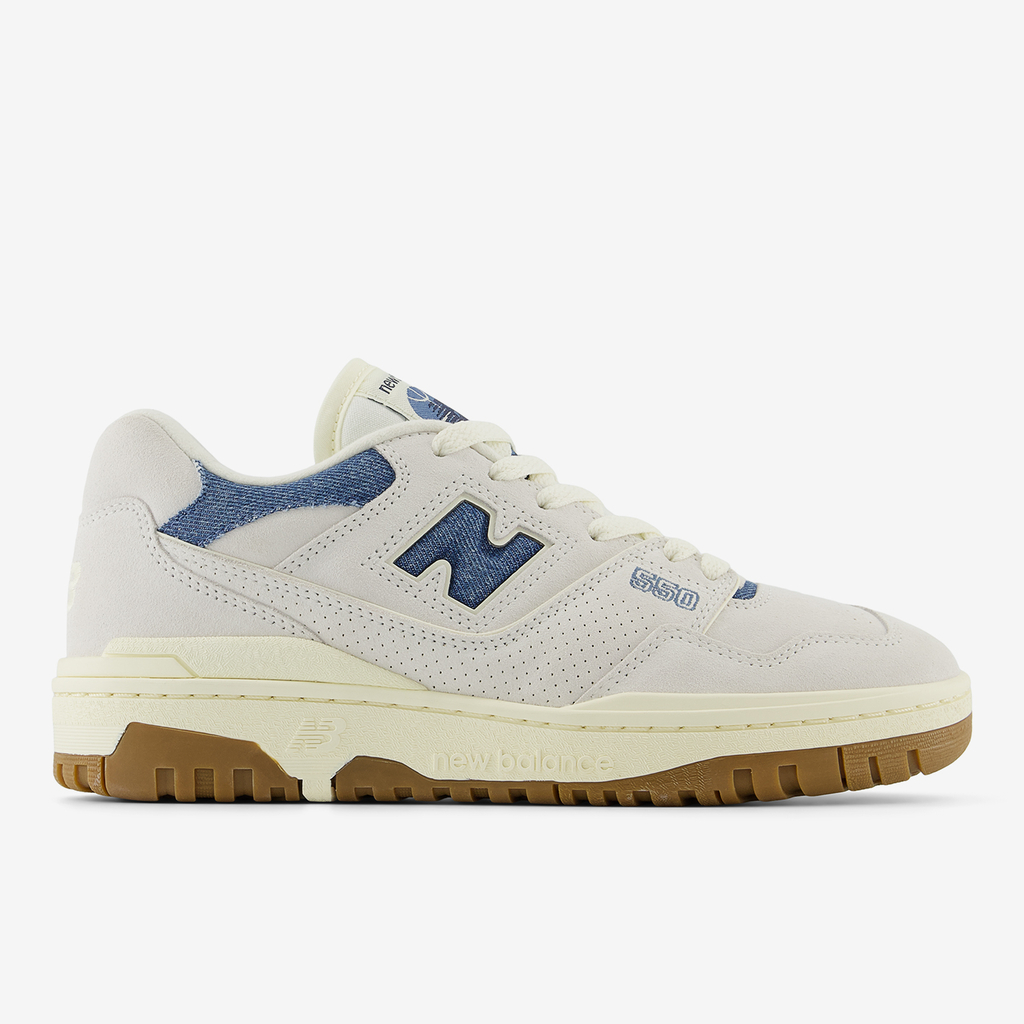 New Balance W 550 Denim Freizeitschuhe Damen, weiss, Grösse: 35 von New Balance