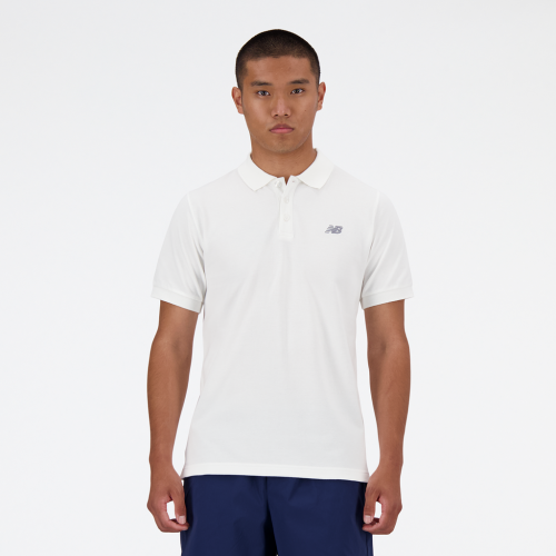 New Balance Cotton Polo - weiss (Grösse: XXL) von New Balance