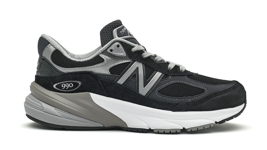 New Balance W Made in USA 990 v6 Core Freizeitschuhe Damen, schwarz, Grösse: 35 von New Balance