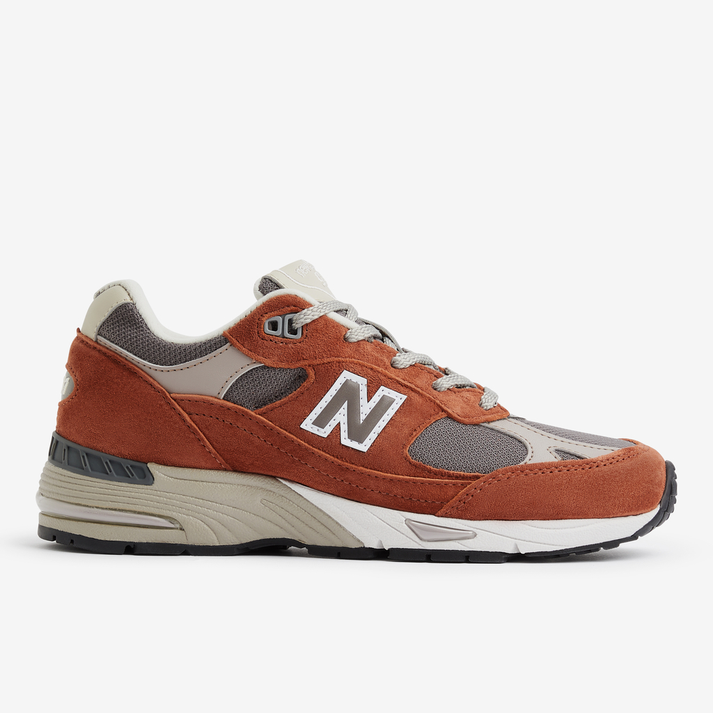 New Balance W991PTY Damen Freizeitschuhe, Orange von New Balance