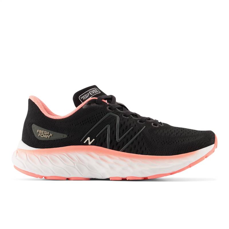 New Balance WEVOZLB3 Fresh Foam X Evoz v3 Damen Laufschuhe, Schwarz von New Balance