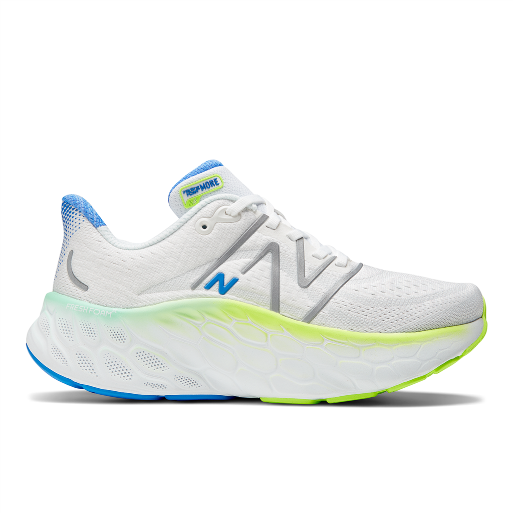 New Balance WMORWT4 Fresh Foam X More v4 Damen Laufschuhe, Weiss von New Balance