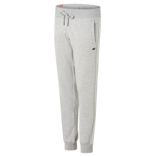 New Balance Damen NB Small Logo Pants - grau (Grösse: M) von New Balance