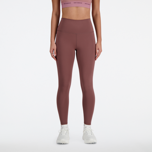 New Balance Damen New Balance Harmony 25 Inch High Rise Legging - braun (Grösse: M) von New Balance