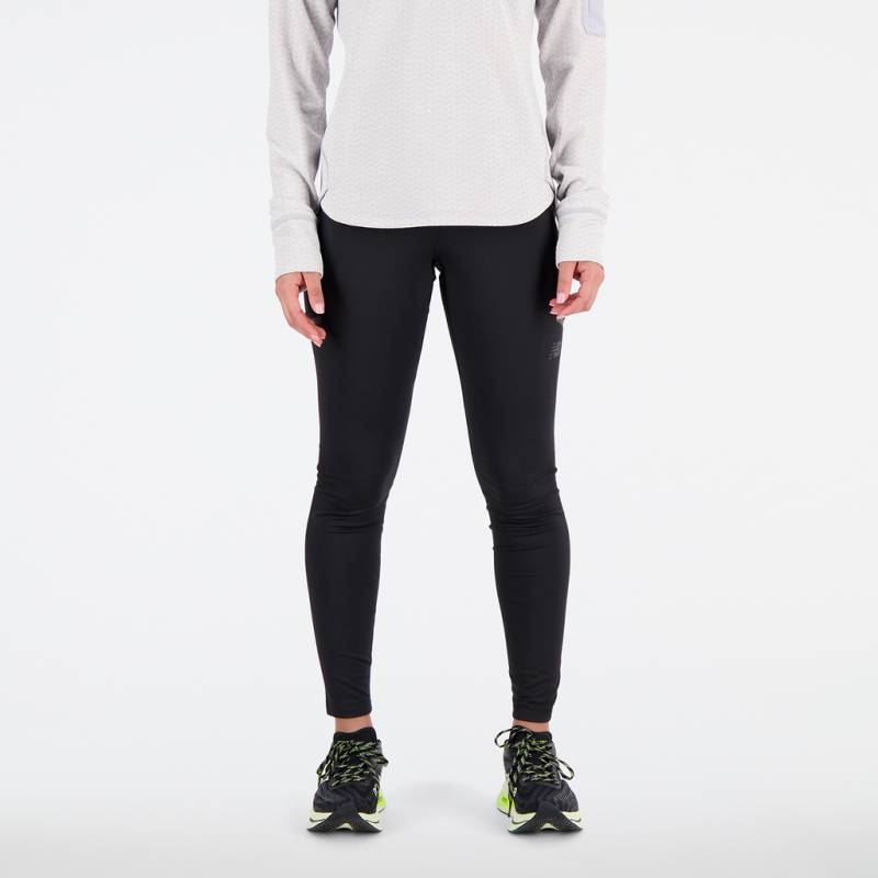 New Balance Damen Tight W Impact Run Heat , Schwarz, Fitted, ideal für Training, Fitness & Running von New Balance