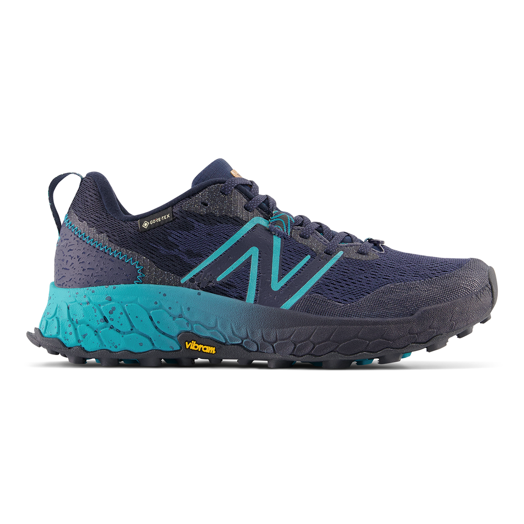 New Balance WTHIERD7 Fresh Foam X Hierro v7 GTX Damen Trailrunningschuhe, Blau von New Balance