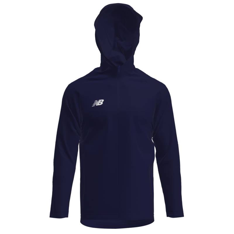 New Balance Damen Trainingsjacke W TW Training Rain Jacket, Blau, ideal für Ballsport & Teamsport von New Balance