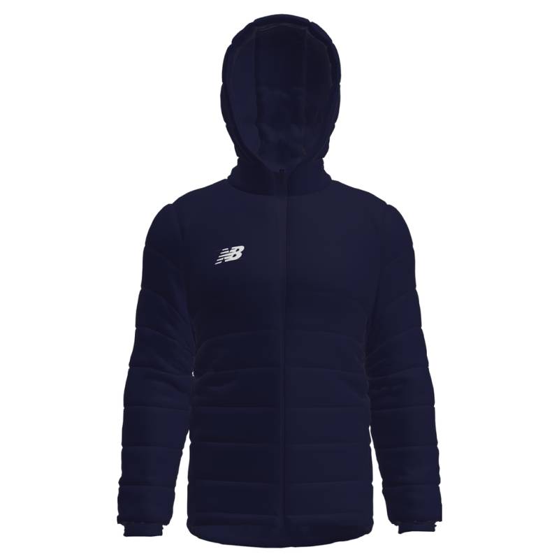 New Balance Damen Trainingsjacke W TW Training Stadium Jacket, Blau, ideal für Ballsport & Teamsport von New Balance