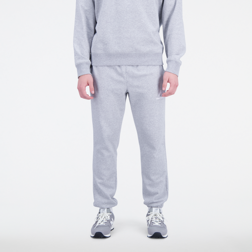 New Balance Essentials Stacked Logo Sweatpant - grau (Grösse: L) von New Balance