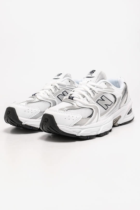 New Balance G530 Core Sneaker | White + Silver | Jungen  | EU35.5 von New Balance