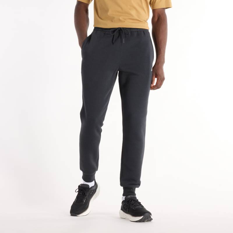 New Balance Herren Freizeithose Sport Fleece Jogger, Schwarz, Regular Fit, ideal für Freizeit & Reisen von New Balance