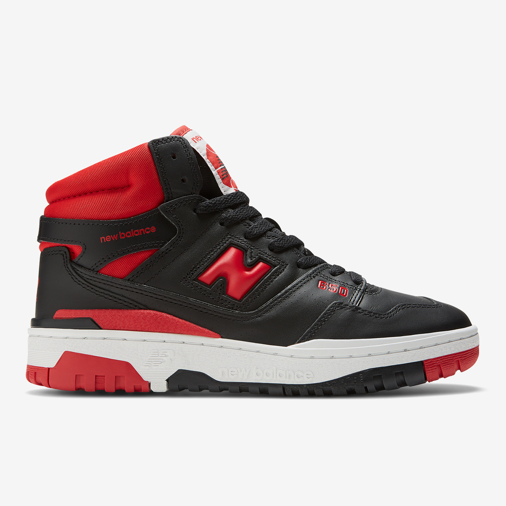 New Balance BB650RBR Herren Freizeitschuhe, Schwarz von New Balance