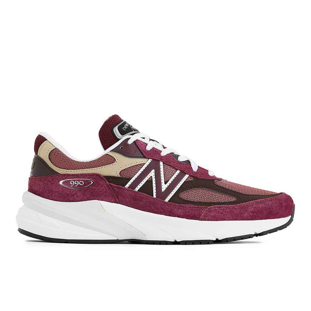 New Balance U990BT6 Herren Freizeitschuhe, Rot von New Balance