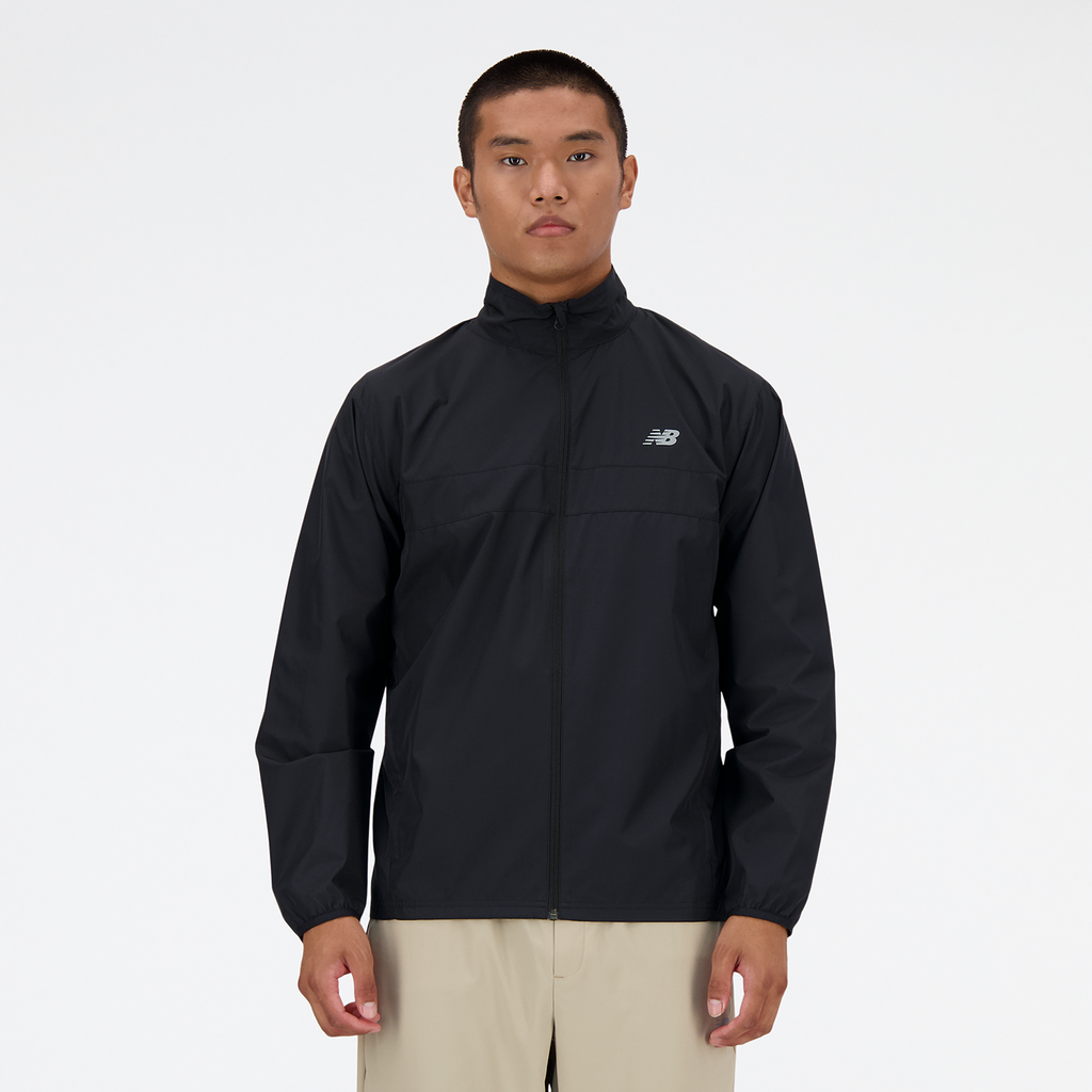 New Balance Sport Essentials Jacket Regular Fit Herren, schwarz, Grösse: S von New Balance