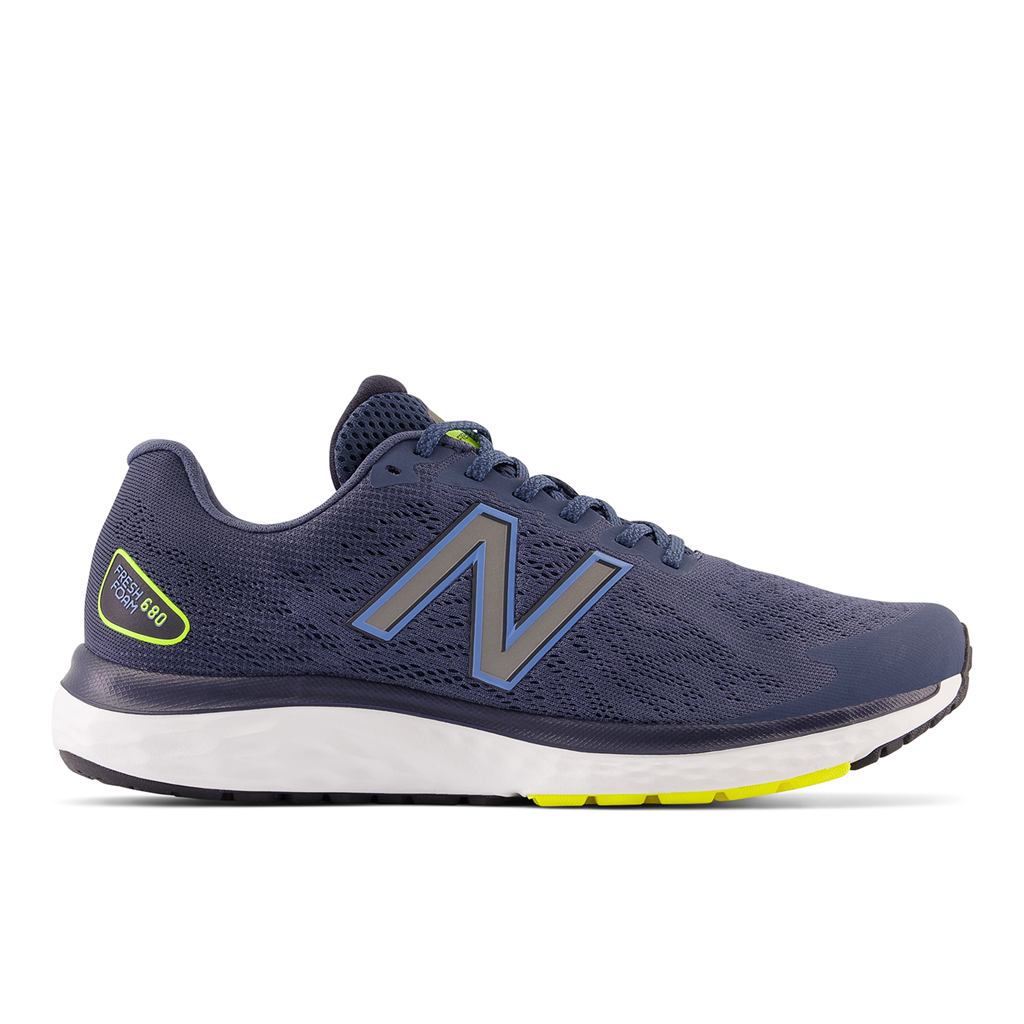 New Balance M680CN7 Fresh Foam 680 v7 Herren Laufschuhe, Blau von New Balance