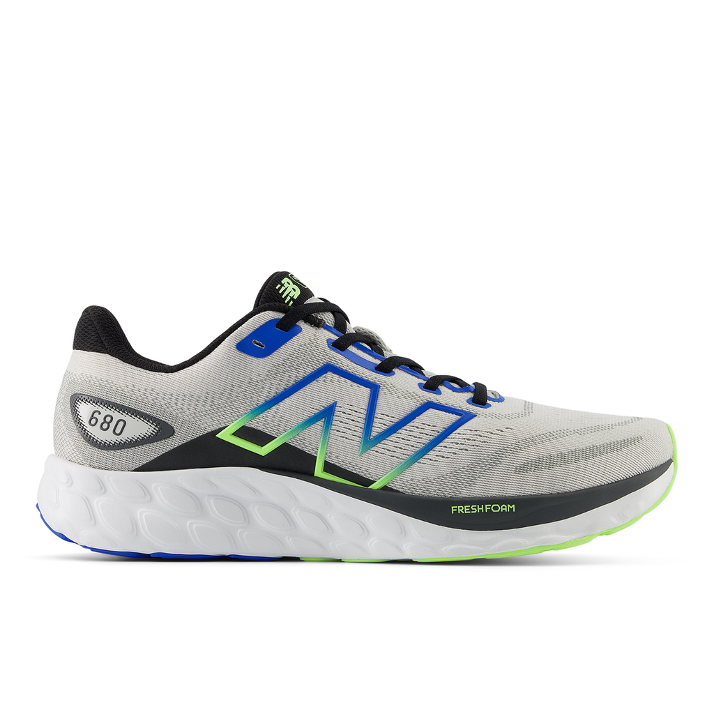 New Balance M680LM8 Fresh Foam 680 v8 Herren Laufschuhe, Grau von New Balance