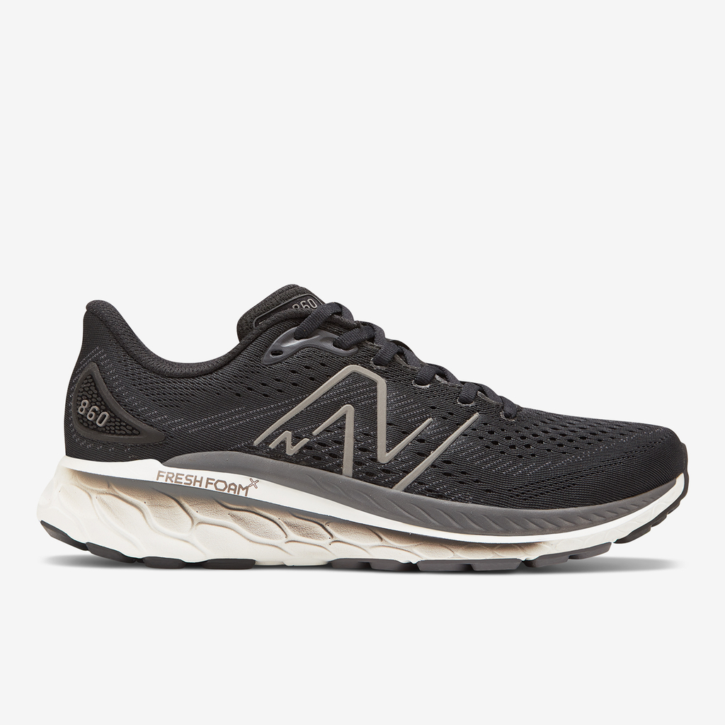 New Balance M860K13 Fresh Foam X 860 v13 Herren Laufschuhe, Schwarz von New Balance