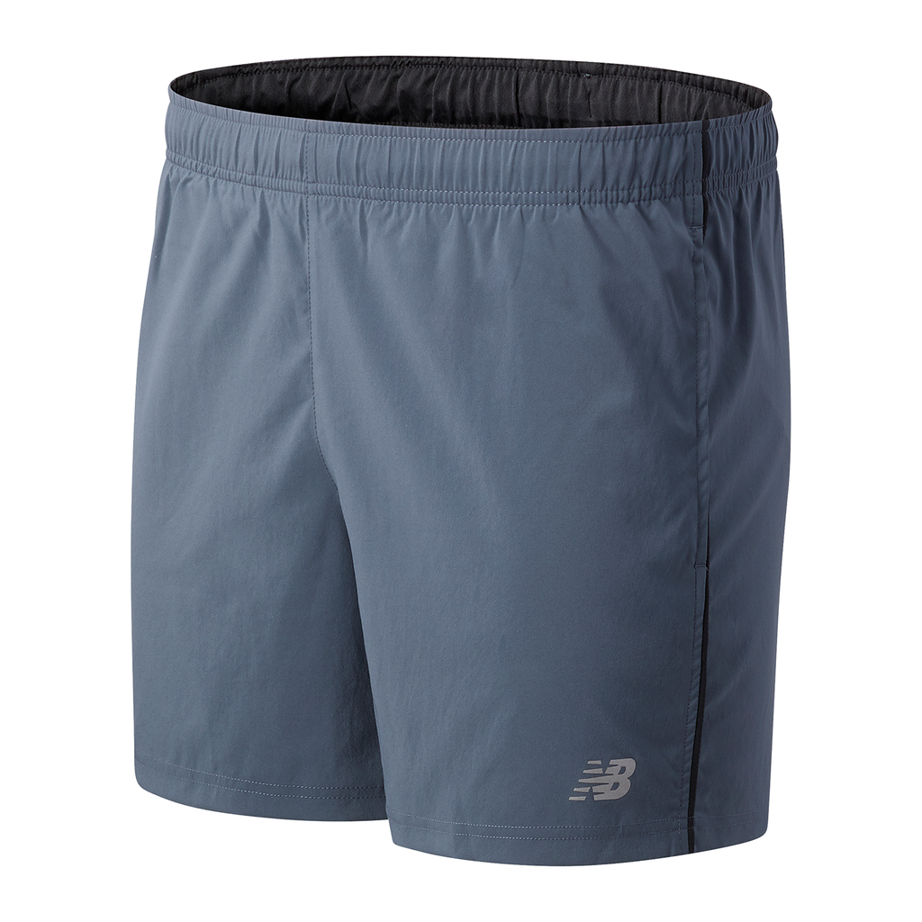 New Balance Core Run 5 inch Short Athletic Fit Herren, schwarz, Grösse: S von New Balance