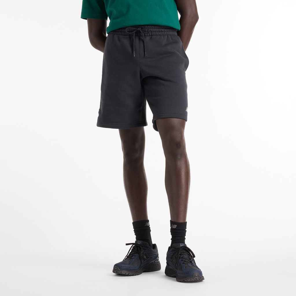 New Balance Herren Shorts Sport Fleece  9", Schwarz, Regular Fit, ideal für Freizeit & Reisen von New Balance