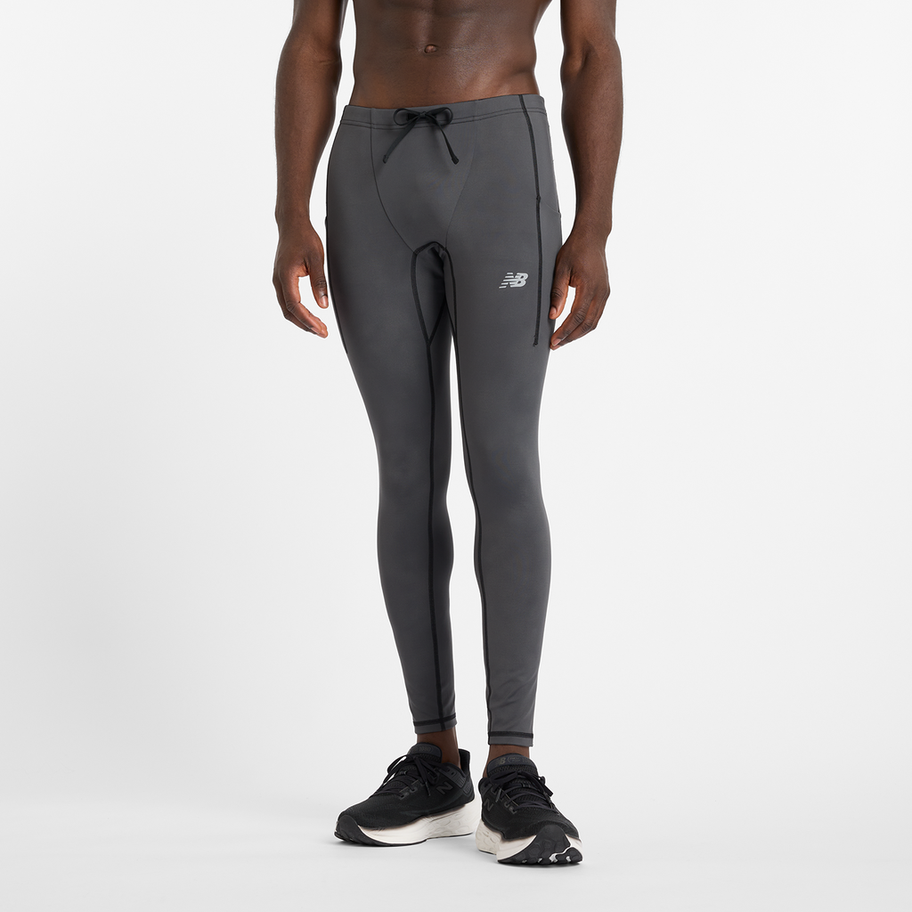 New Balance Athletics Reflective Heat Pocket Tight Fitted Herren, schwarz, Grösse: XS von New Balance