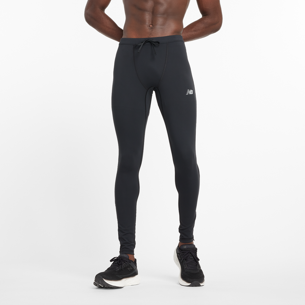 New Balance NB Sleek Reflective Tight Fitted Herren, schwarz, Grösse: XS von New Balance