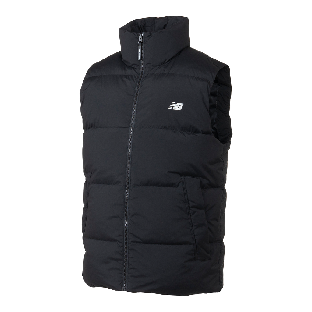 New Balance NBX Down Vest Relaxed Fit Herren, schwarz, Grösse: S von New Balance