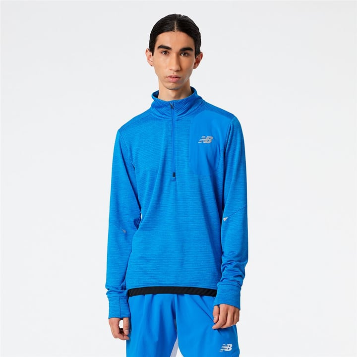 New Balance Impact Run Grid Back Shirt azur von New Balance