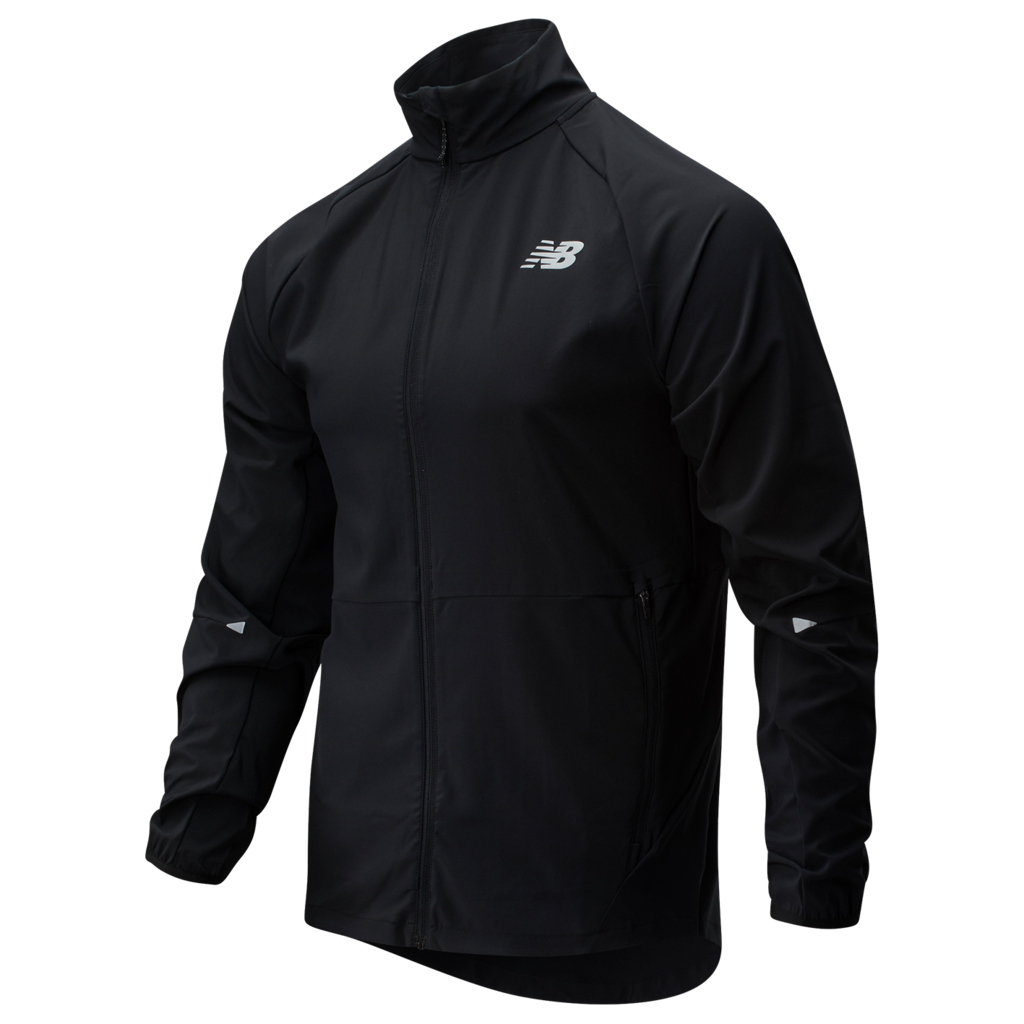 New Balance Impact Run Jacket Athletic Fit Herren, schwarz, Grösse: S von New Balance