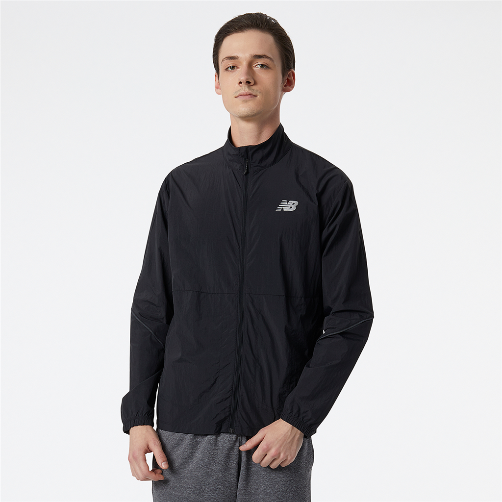 New Balance Impact Run Jacket Athletic Fit Herren, schwarz, Grösse: S von New Balance