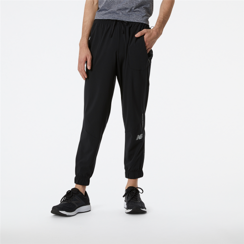 New Balance Impact Run Woven Pant - schwarz (Grösse: XL) von New Balance