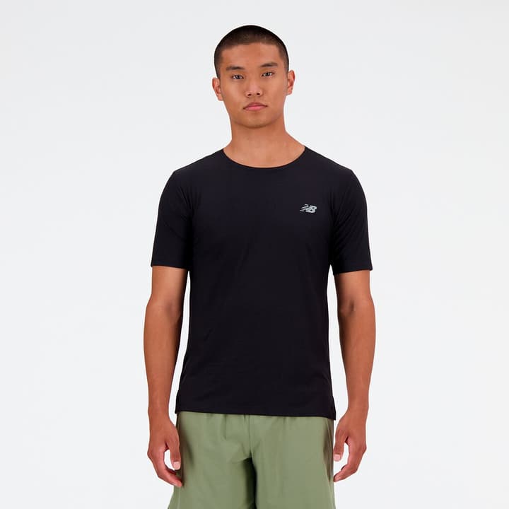 New Balance Jacquard T-Shirt T-Shirt schwarz von New Balance