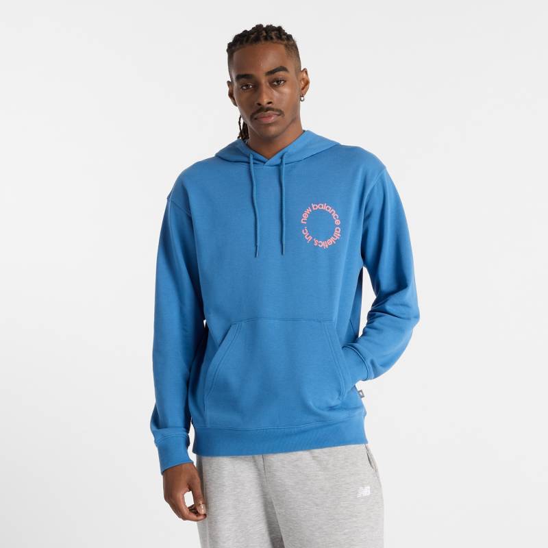 New Balance Kapuzensweatshirt »Circularogo Hoodie TIMBERWOLF« von New Balance