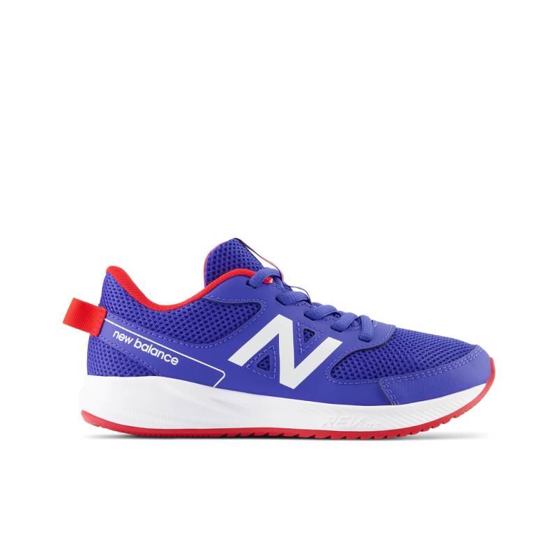 New Balance YK570MR3 Kids 570 v3 Lace Unisex Laufschuhe, Blau von New Balance