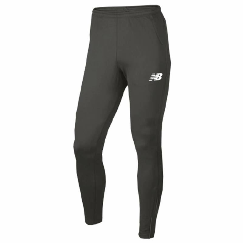 New Balance Unisex Trainingshose TW Training Tech Fit Pant JNR, Schwarz, Slim Fit, ideal für Ballsport & Teamsport von New Balance