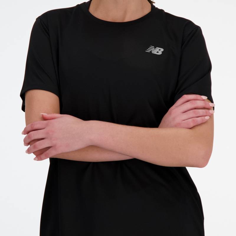 New Balance Laufshirt »WOMENS RUNNING S/S TOP«, mit Markenlogo von New Balance