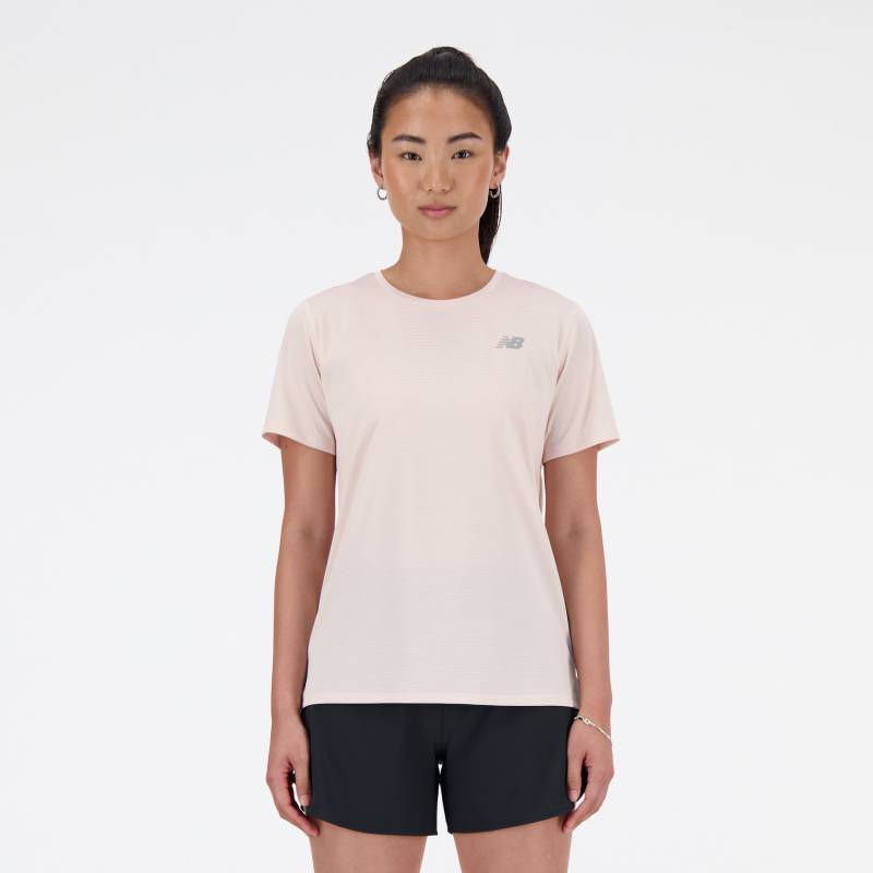 New Balance Laufshirt »WOMENS RUNNING S/S TOP«, mit Markenlogo von New Balance