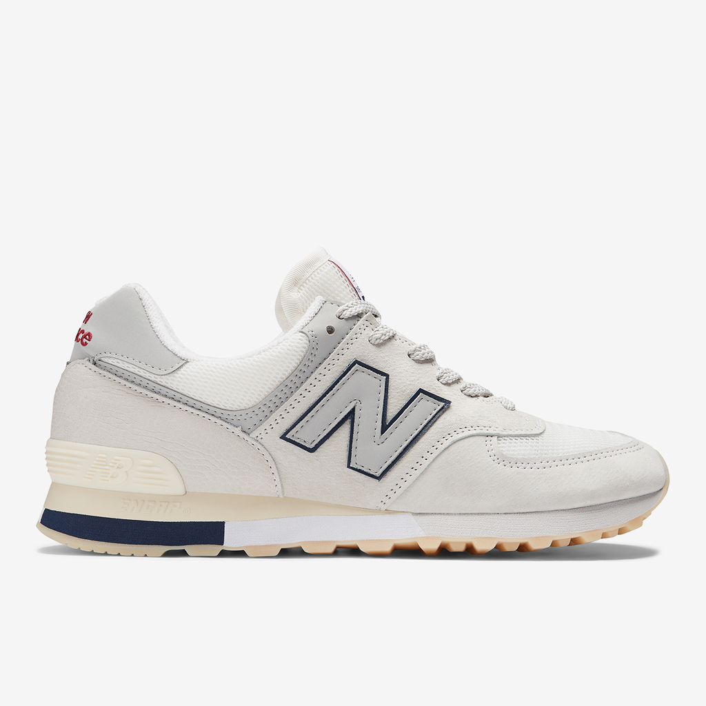 New Balance M 576 MiUK Vintage Sport Freizeitschuhe Herren, weiss, Grösse: 37.5 von New Balance