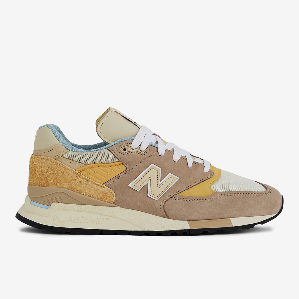 New Balance M 998 Made in USA Freizeitschuhe Unisex, beige, Grösse: 36 von New Balance