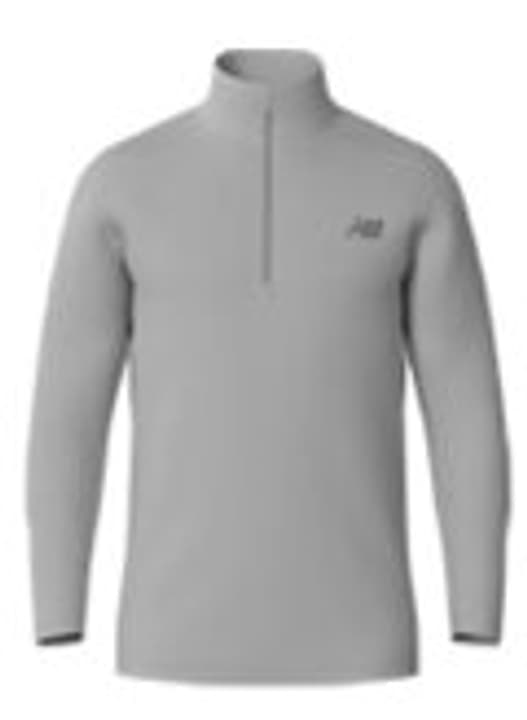 New Balance M Space Dye 1/4 Zip Langarmshirt hellgrau New Balance M Space Dye 1/4 Zip Langarmshirt hellgrau von New Balance