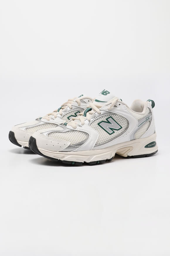 New Balance MR530SX Sneaker | Sea Salt + Marsh Green | Damen  | EU37 von New Balance