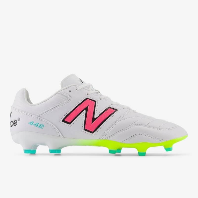 New Balance M 442 Pro FG Colorful Nockenschuhe Herren, weiss, Grösse: 40 von New Balance