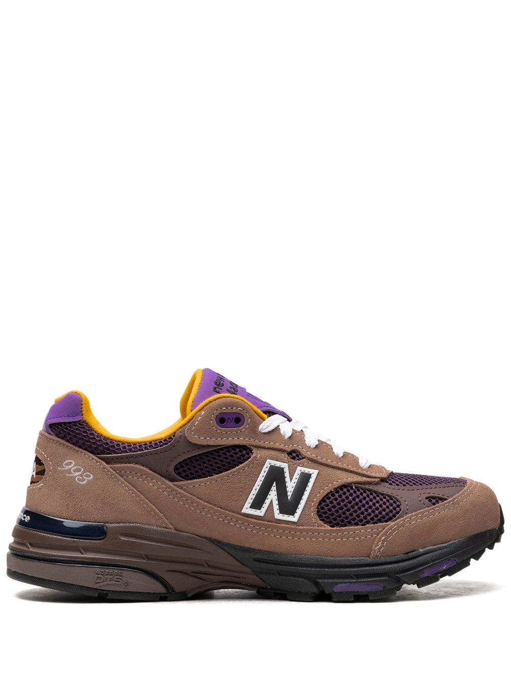 New Balance Made in USA 993 "Mushroom/Midnight Violet" sneakers - Brown von New Balance