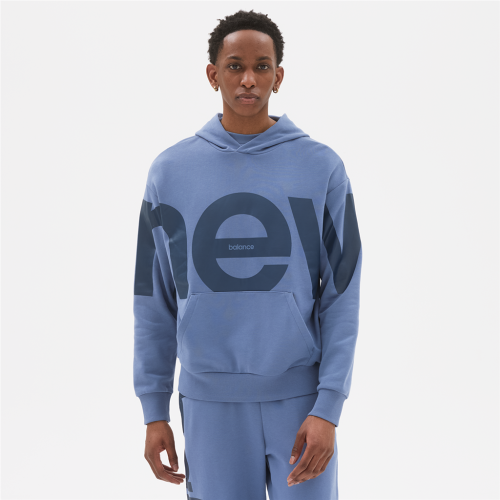 New Balance NB Athletics Unisex Out of Bounds Hoodie - grau (Grösse: M) von New Balance