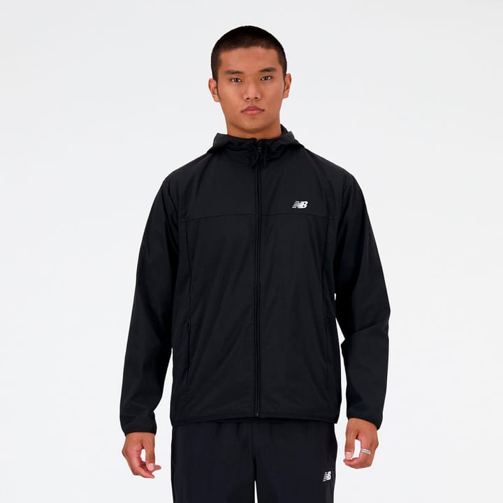 New Balance NB Athletics Woven Jacket Laufjacke schwarz von New Balance